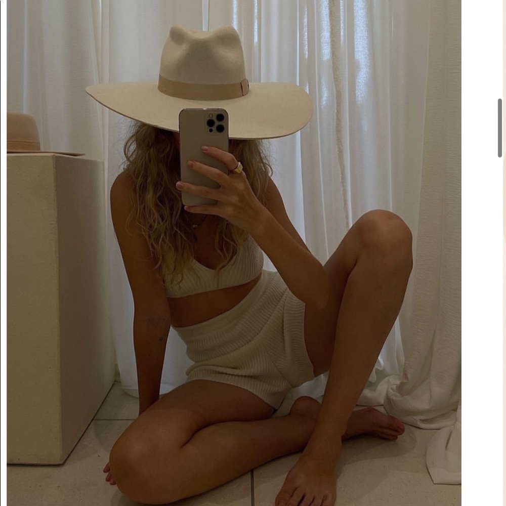 Lack of Color Montana Ivory Bone Wide Brim
